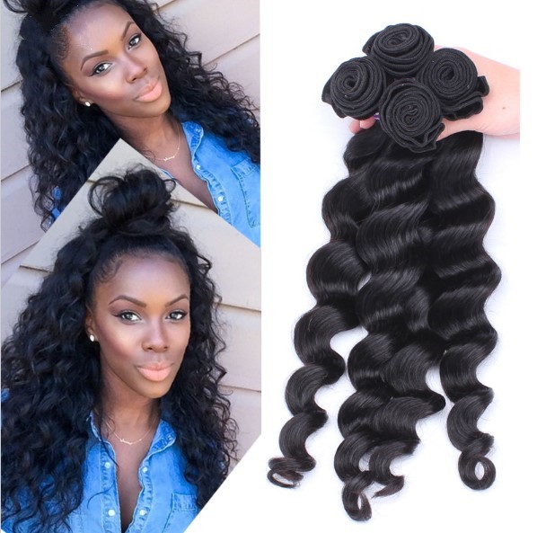 

8A Peruvian Malaysian Indian Brazilian Virgin Hair Extensions Dyeable Natural Color Remy Virgin Hair Body Wave Human Hair Weave Double Weft