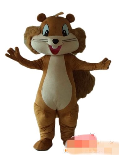 

Custom squirrel mascot costume free shipping, Brown