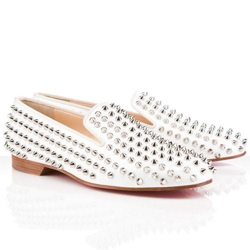 

ROLLERBOY Spikes Men Red Bottom Loafers Women Loafer shoes flat whiteGenuine Leather Wedding Party Dress shoes free shipping, Multi