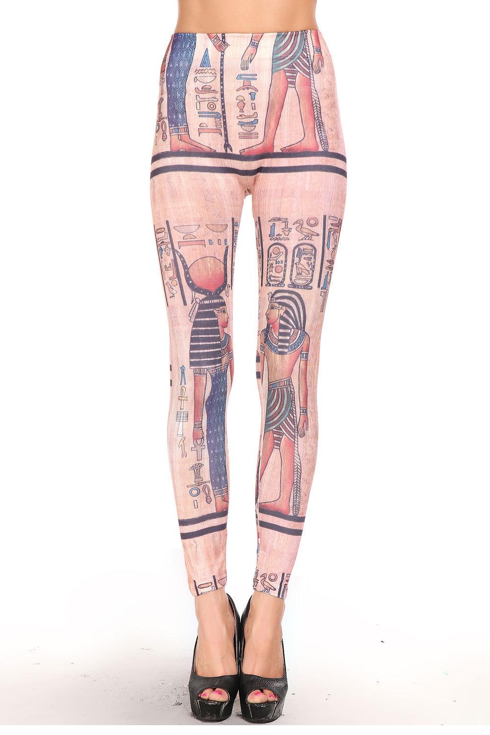 

Egyptian Pharaoh and Queen Understated Leggings LC79493, Beige