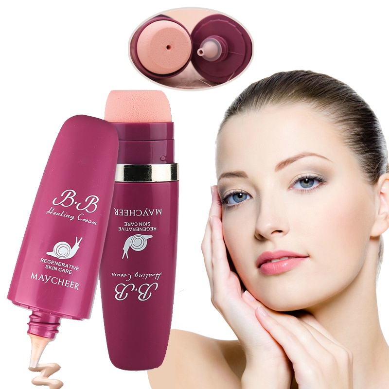 

Maycheer Snail Healing BB Cream Multi-effect Makeup Base Creme Regenerative Oil Control SPF 30 Sun Block Beauty Skin Care Products, 02 natural