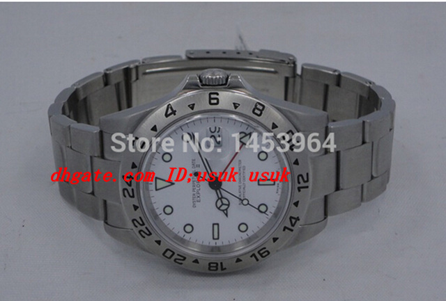 

Factory Supplier Luxury Wristwatch Stainless Steel Bracelet Sapphire White II 16570 Automatic Mens Men's Watch Watches