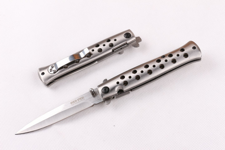 

COLD STEEL AF21 3CR13 56HRC Folding Pocket Knife Camping Survival Knife D2 free shipping 1pcs