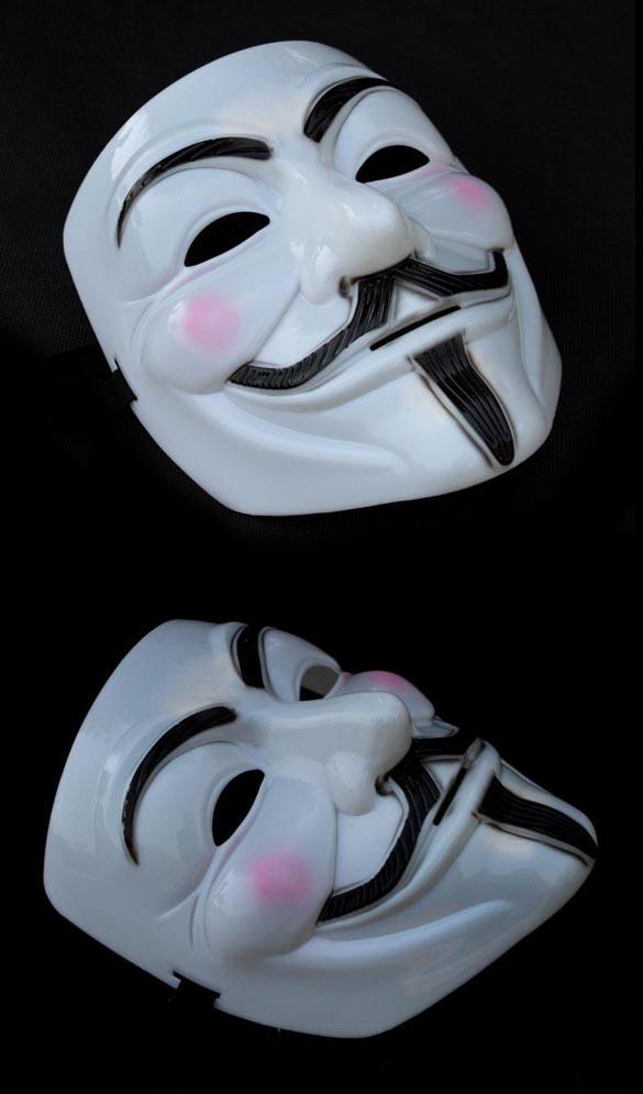 New Halloween Cosplay Cool V For Vendetta Anonymous Movie Adult