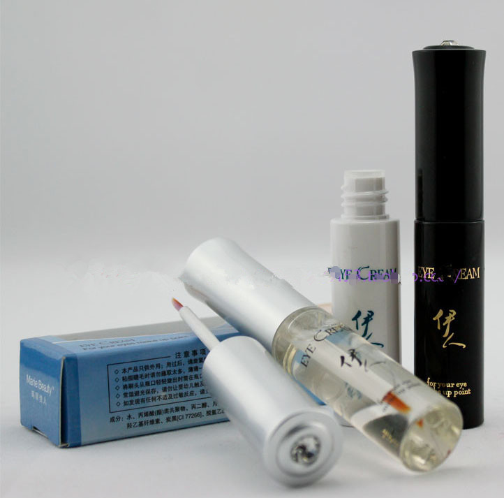 

Black/White/Transparent Marie Beauty Eye Charm 7ml False Eyelash Double Eyelid Lash Glue free shipping DHL 60024