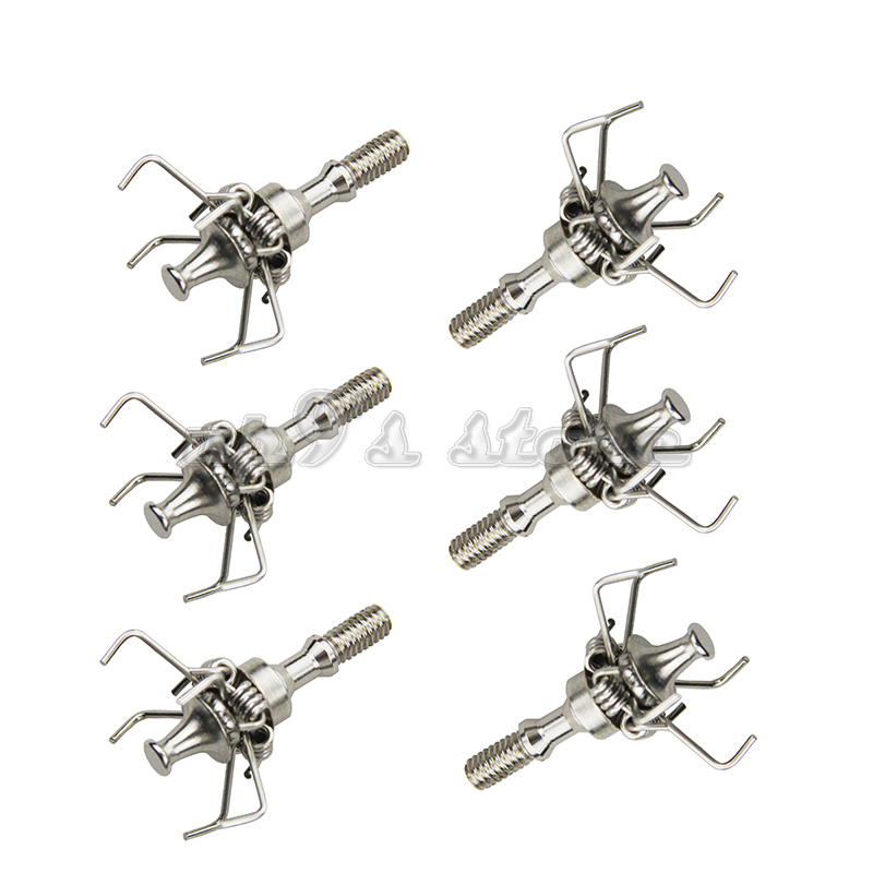 

High Quality 12pcs Archery 100 grain Broadheads Hunting Small Animal Game Judo Arrow Point Protruding Head
