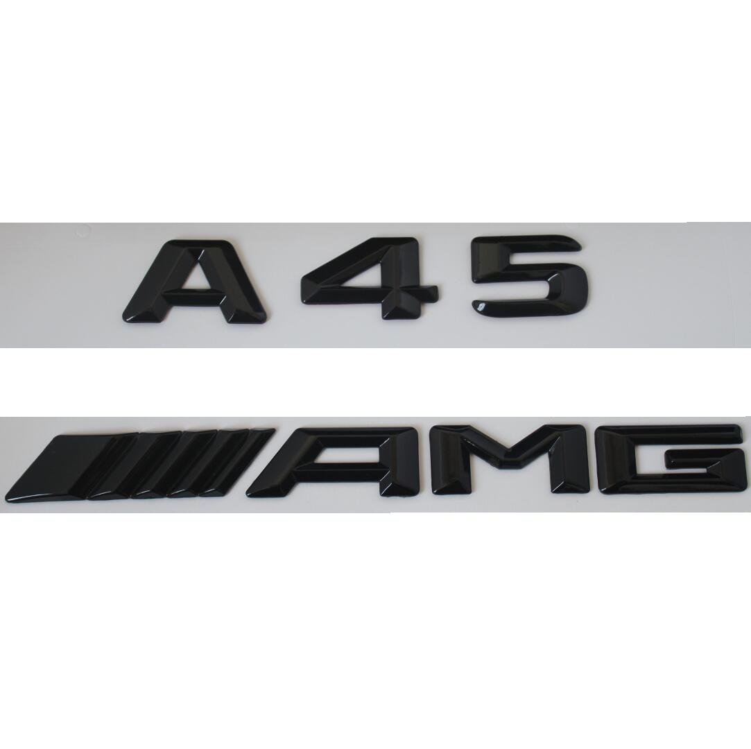Gloss Black Letters /"CLS 63 AMG/" Trunk Badge Emblem Sticker for Benz CLS63 AMG