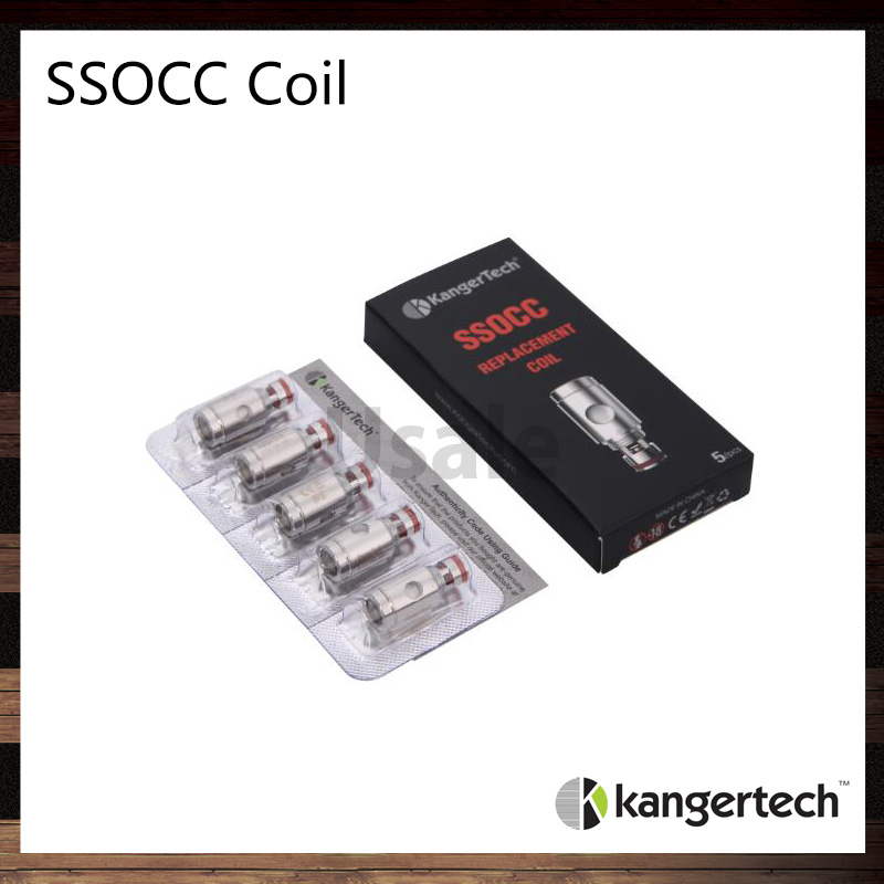 

Kanger SSOCC Coils 0.2ohm 0.5ohm 1.2ohm 1.5ohm Ni200 0.15ohm Replace Coil Head For Nebox Subvod Topbox Nano Subtank Mini 100% Original