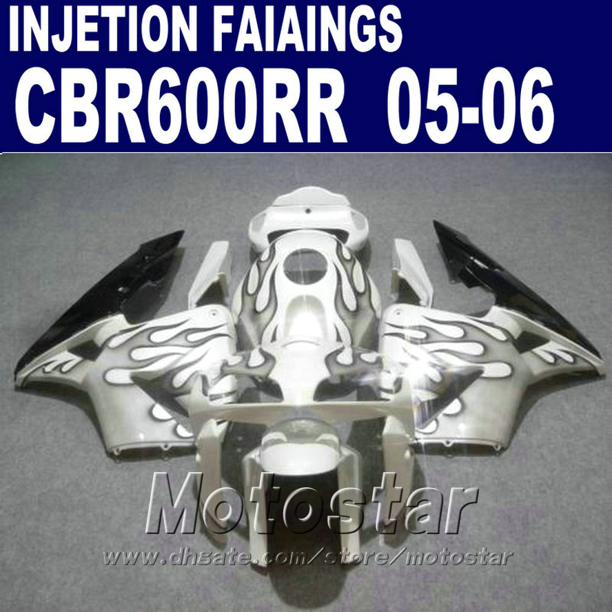 

black flame fitment injection molding for honda cbr 600 rr fairing 2005 2006 cbr600rr 05 06 cbr 600rr bodyworks icf1, Same as picture