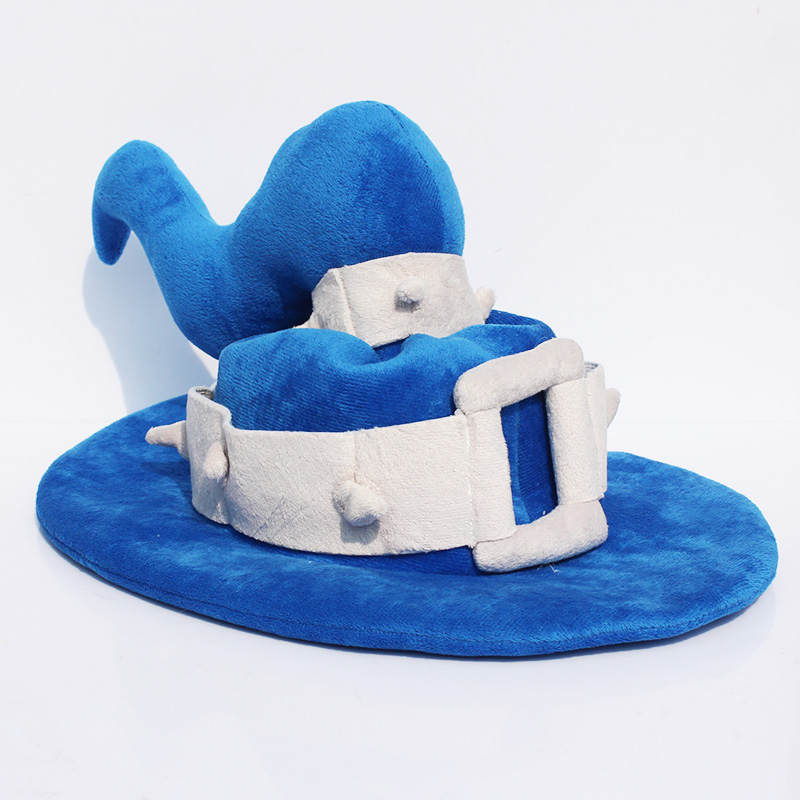 

Free Shipping  Hot Game League Of Legends LOL The Tiny Master Of Evil Veigar Cosplay Hat Plush Hat Stuffed Cap, Blue