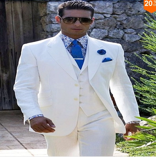 plus size linen pants suits