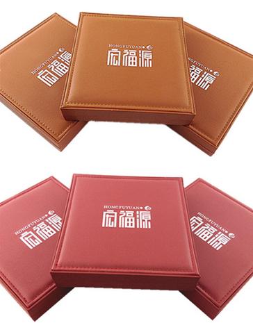 

Hot sell Hong fu yuan brands pearl leather gift box pearl necklace box 888