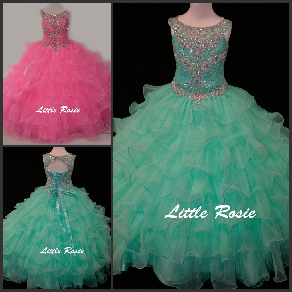 little rosie pageant dresses used