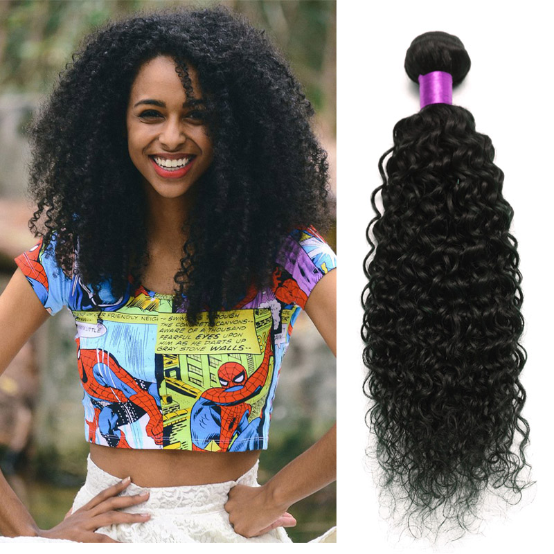 

Brazilian Curly Hair Bundles Hair Wefts 3 Bundles Natural Black 6A Brazilian Human Hair Curly Virgin Brazilian Extensions Pack On Sale, Natural color