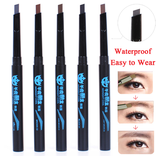 

2pcs High Quality eyebrow pencil 2014 New waterproof brown eye brow Pencils Brow Pen to makeup brows free shipping -6891