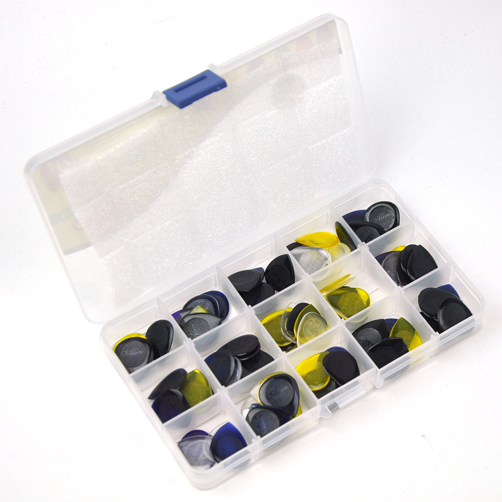 

100pcs 2mm Small Heart Guitar Picks Plectrums For Electric Guitar Jazz Bass With Box