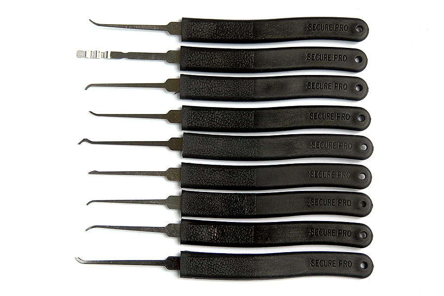 

9Pcs KLOM Lock Picks Set Lock Picking tools Door Lock Opener Locksmith Tools