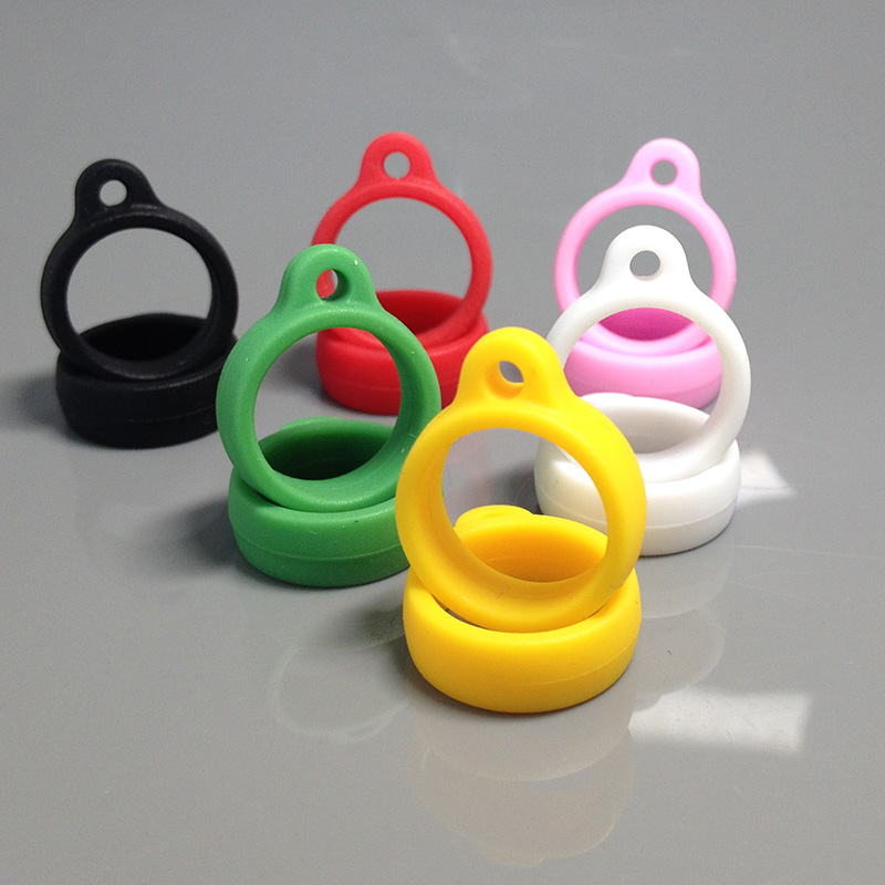 

ego lanyard Silicone Necklace Ring for eGo eGo-t eGo-c Twist Battery neck lanyard Multi Colors ring Silicon Material e cig lanyard ring