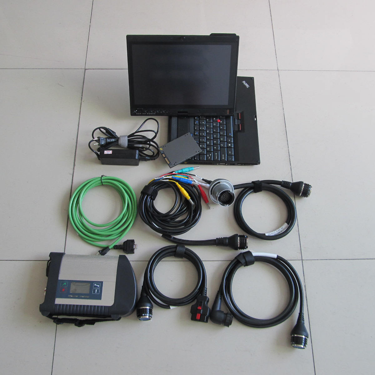 

2022.06 MB Star C4 MB SD connect Compact 4 diagnosis tool installed in SSD X-ENTRY DAS X200T Laptop