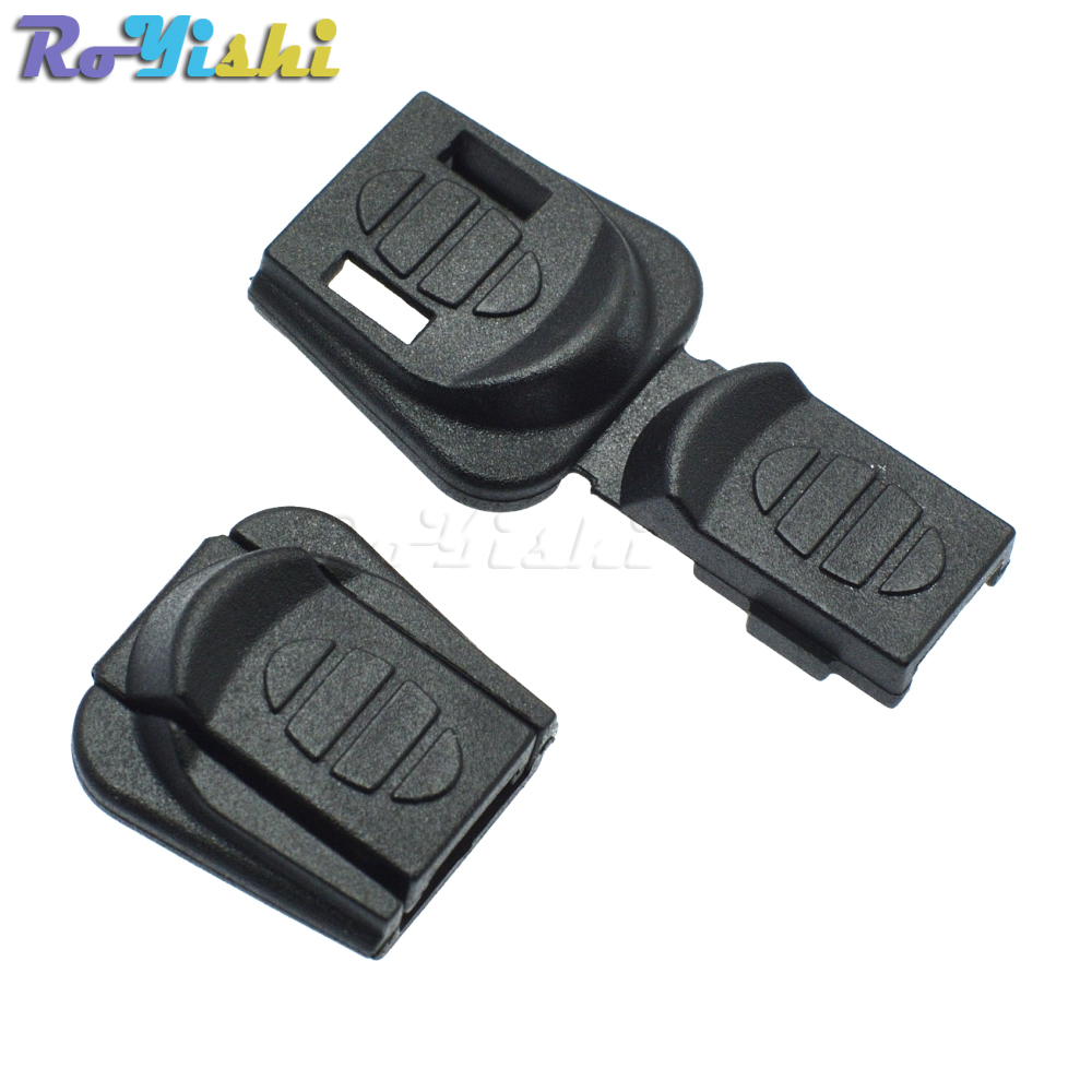 

100pcs/lot Zipper Pulls Cord Stopper End Lock Zip Clips Rope Buckle Paracord