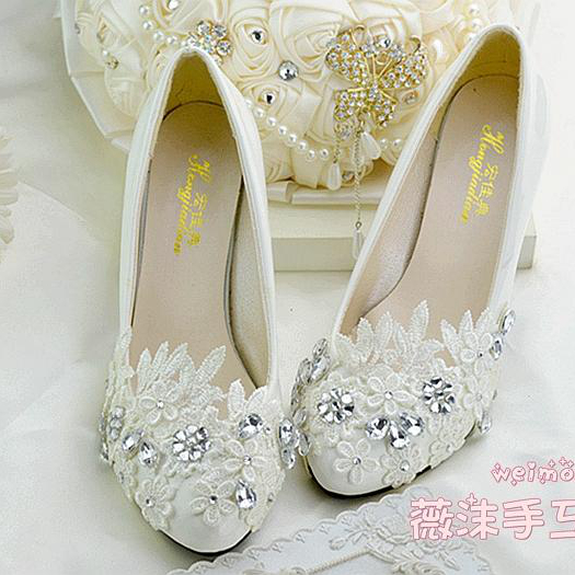ivory bridesmaids shoes