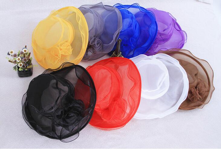 

Church Hat for wedding Kentucky derby occasion hat Fashion bridal hat hair accessories party form hair ware HT48, Blue