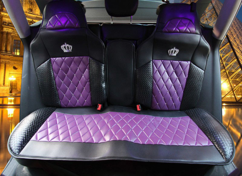 Automobile Diamond Rhinestone Crown Jushi Cushion Four Seasons General