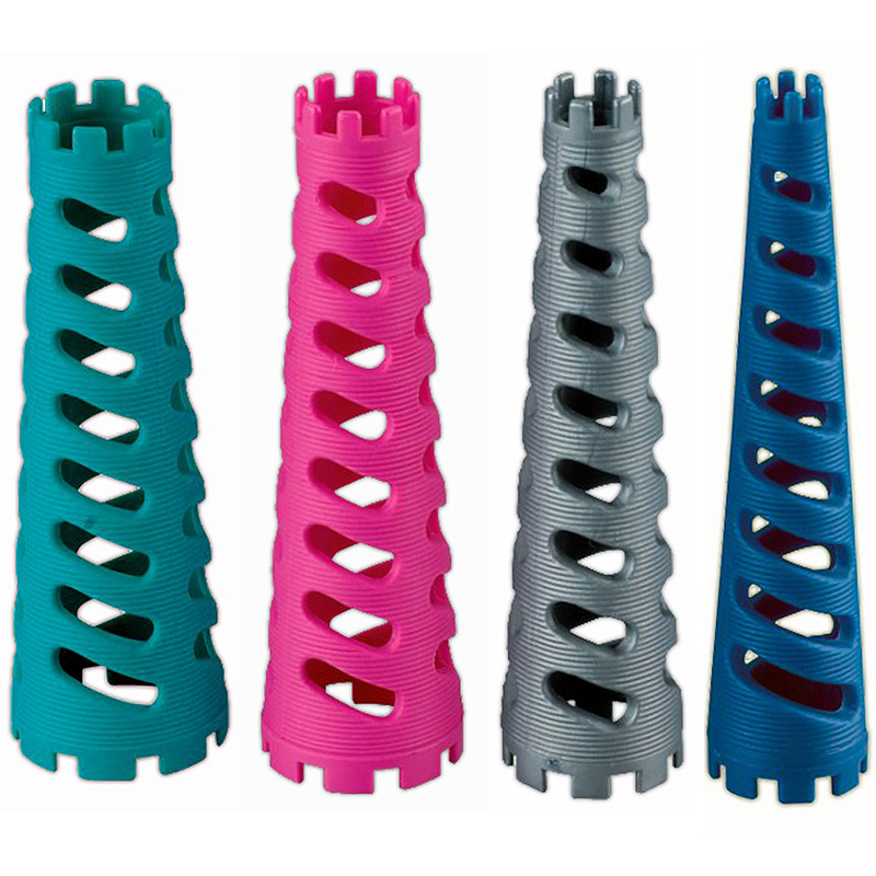 Set 4 Sizes Cone Shaped Hair Curlers Rods Magic Diy Curlers Long
