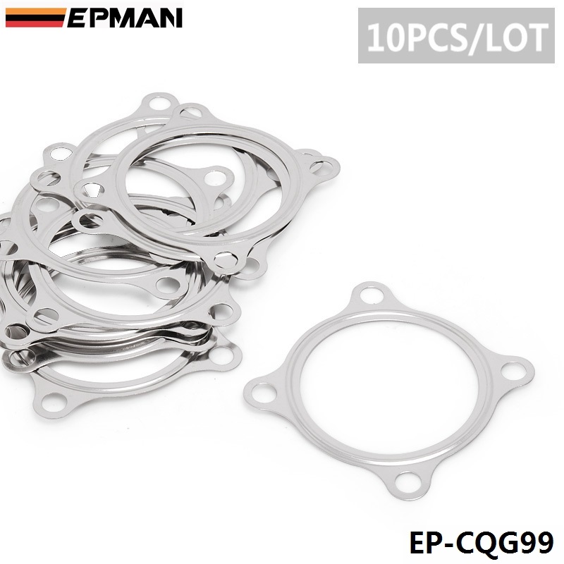 

EPMAN New 2.5" Inch 4Bolt SS304 Turbo Exhaust Downpipe Flange Gasket For GT3582R GT35 T3 EP-CGQ99