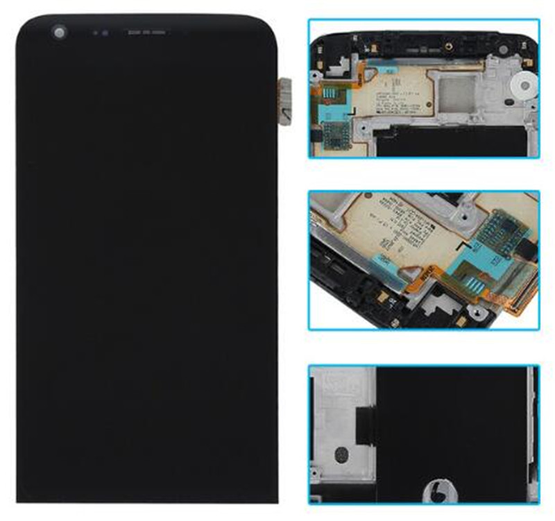 

G5 LCD Display Digitizer Touch Screen Assembly For LG H820 H831 H840 H850 VS987 LS992 Original Replacement Parts With Frame
