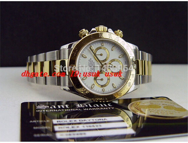 

Factory Supplier Luxury Wristwatch 2017 116523 White Dial Stainless Steel Bracelet Automatic Mens Men's Watch Watches