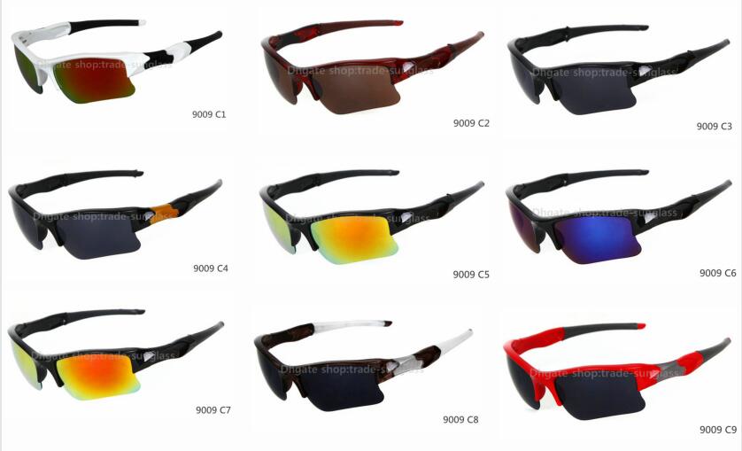 

2019 Hot style sunglass Men's sunglasses outdoor sport googel glasses fast ship mix color free shipping 9color, White;black