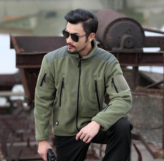 Winter Military Fleece Warm Tactical Jacket Men Thermal Breathable Hooded men Jacket Coat Outerwear Army