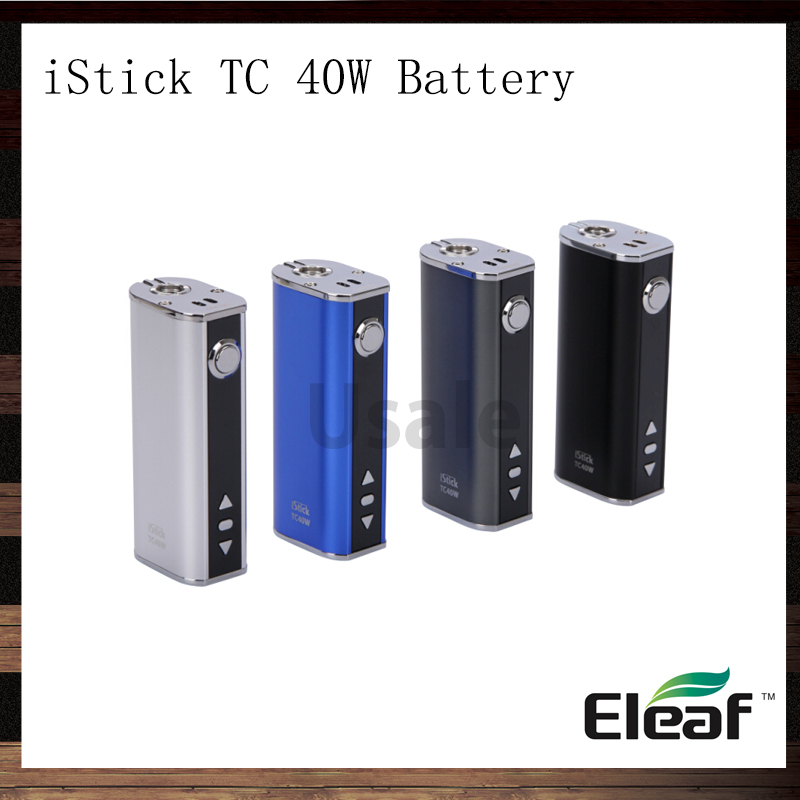 

Eleaf iStick TC 40W Mod OLED Screen Ismoka iStick 40W 2600mah E-Cigarette Battery VW Temperature Control Mod Vaporizer Device 100% Original