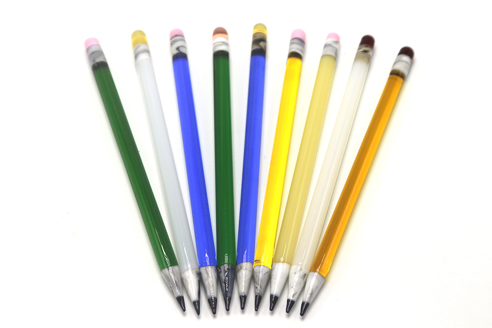 Chinafairprice DA009 Smoking Pipe Tool Pencil Dabbers Colorful Oil Rig Dabber Tool For Ash Catcher Glass Water Bong-image-401224039
