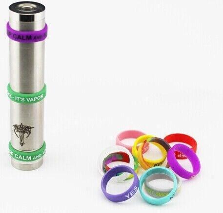 

E Cigarette Mod Silicone Band Vape Ring Vape Band Silicon Decorative Ring Silicone Anti-slip Ring for E-Cigarette Atomizers / Mods
