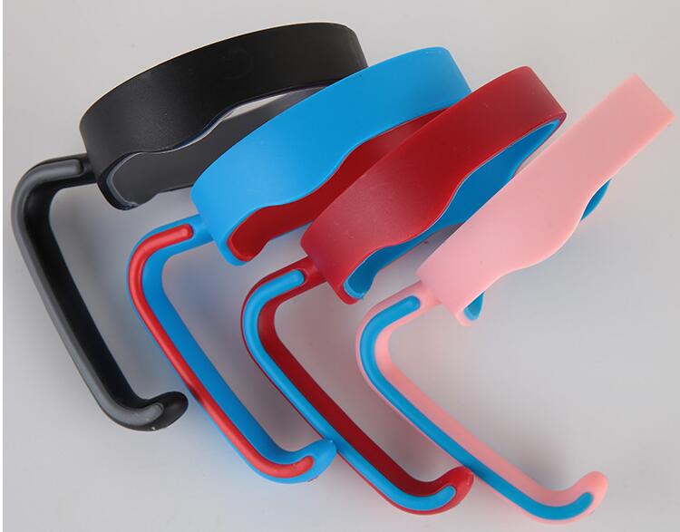 

Portable cup handles mugs hand grip Handle Holder cooler cups Tumbler 20oz travel Bear vacuum coffee colorful plastic Handles