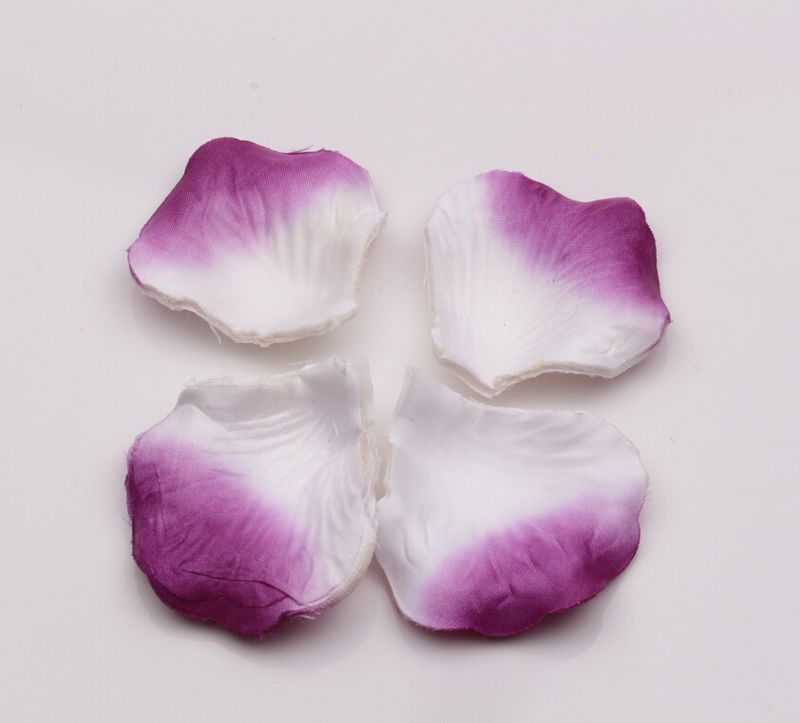 

Hot ! Light Purple Rose Petals Hand Sprinkle Flower Wedding Decorate