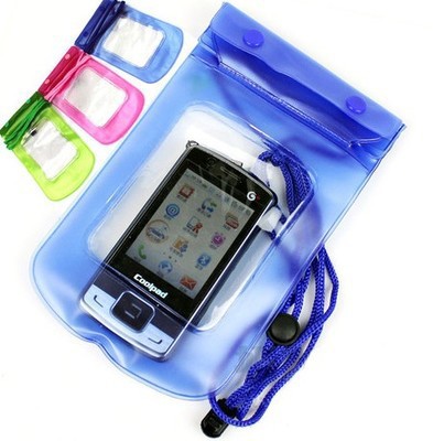 

23.5*12.3cm Clear Waterproof Phone Bag Summer Pouch Bag Dry Case Cover For Cell Phone 20pcs/lot Free Shipping