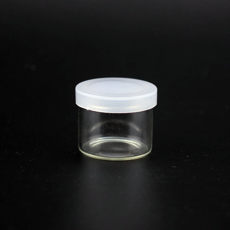 

Food Grade 6ml Non Stick Glass Concentrate Container Glass Bottle Wax Dab Jar Thick Oil Container VS 5ml Glass Jar dhl shipping