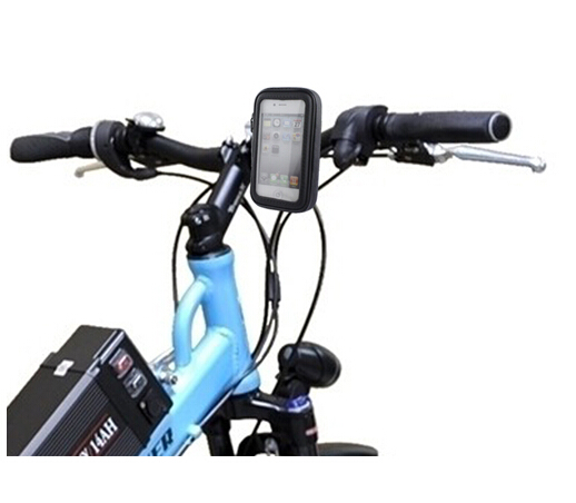 

Cycling WaterProof Phone Case For iphone 4s 5s Note3 Motorcycle Bike Handlebar Mount Case Weather Resistant bike mount Phone Bag, Black