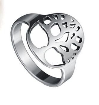 

European and American rock art style hollow ring ring ring wishing tree tree of life