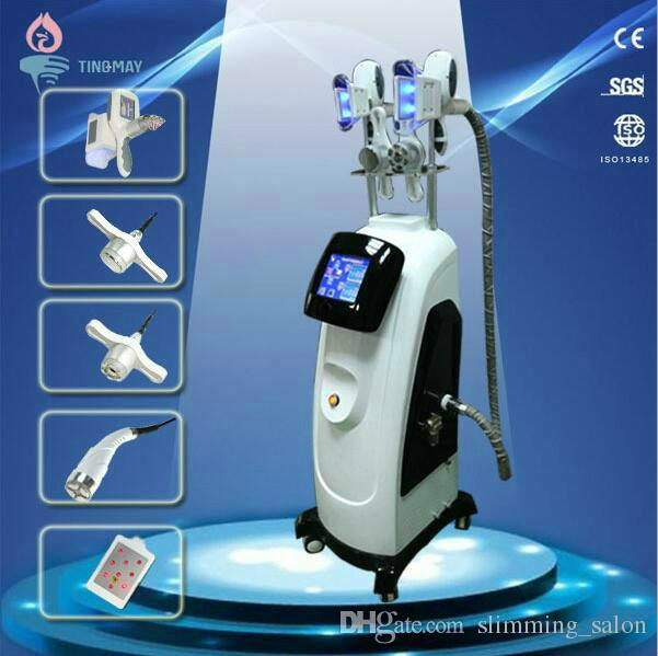 New Arrive !!!Hot sale Cryolipolysis 5 IN 1 Machine double cryolipolysis handles multifunction fat freeze slimming