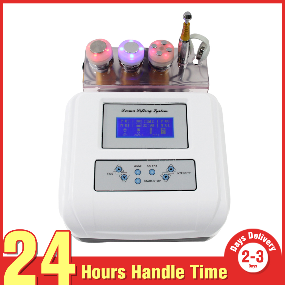 

No-Needle Mesotherapy Lighten Spots Ultrasonic Bio Face Lifting Care Wrinkle Removal PDT Skin Rejuvenation Beauty Device