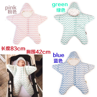 

Starfish quilted baby sleeping bags winter thicker section cotton baby sleeping bagInfant Baby Swaddling Sleep Bag Infant Cotton Wrap Bags
