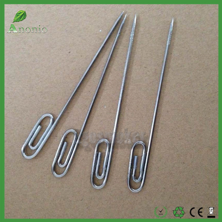 

4 GR2 Titanium Dabber Paper Clip Titanium Nails Tips 10cm Dabber Needle Tip