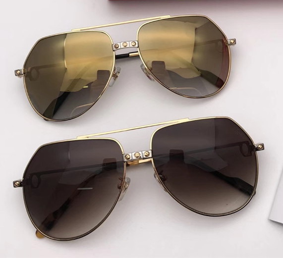 

Men/Wamen vintage FRAMES WOOD SUNGLASSES Wood Half Rim Eyeglasses plated Santos New in Box NUMC1122-4