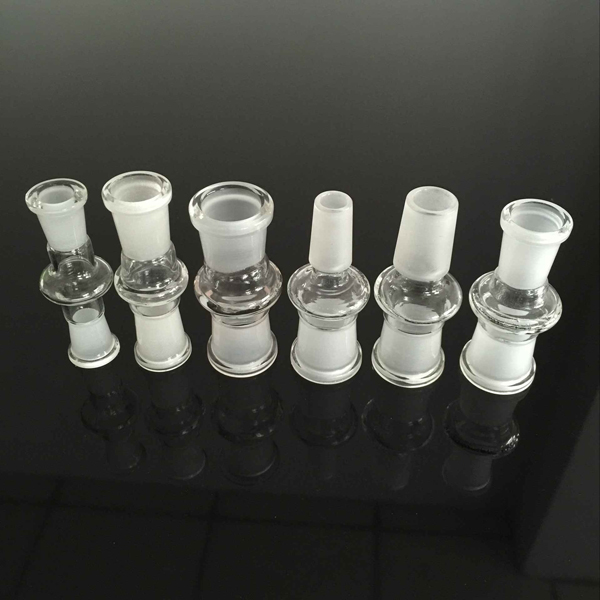 

glass bong adapter 14mm Oil Reclaimer Glass Adapter for Bongs Water Pipe Comes with 90 degree bent joint, glass jar head