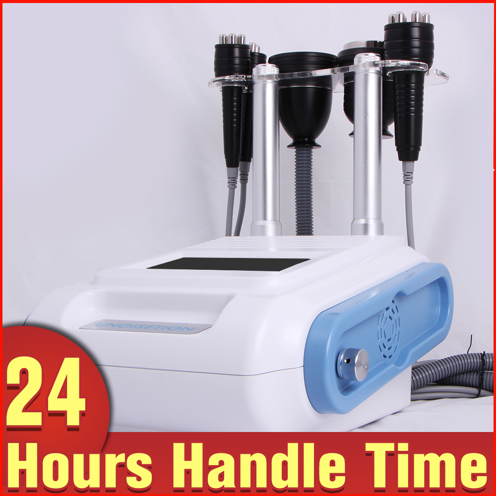 

New Vacuum Body Shaping Unoisetion Ultrasonic Cavitation RF Sextupole Bipolar Skin Lifting Firming Slimming Beauty Equipment
