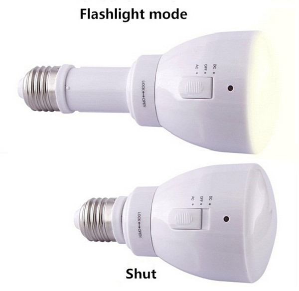 

New Multifunctional led light bulb e27 3W Remote control dimmable and rechargeable emergency light bulb/energy saving led lamps